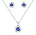 Jewellery Set - Sapphire Crystal